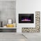 Edendirect 30'' Wall Mounted Electric Fireplace, Black, Low Noise, Remote Control, Timer, Touch Screen 830C3U - alternate 1